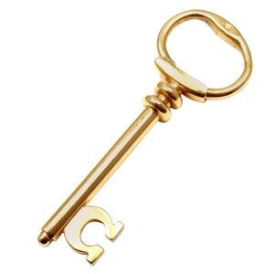 Cartier 18k Yellow Gold Key Charm Pendant VINTAGE and RARE, very special piece